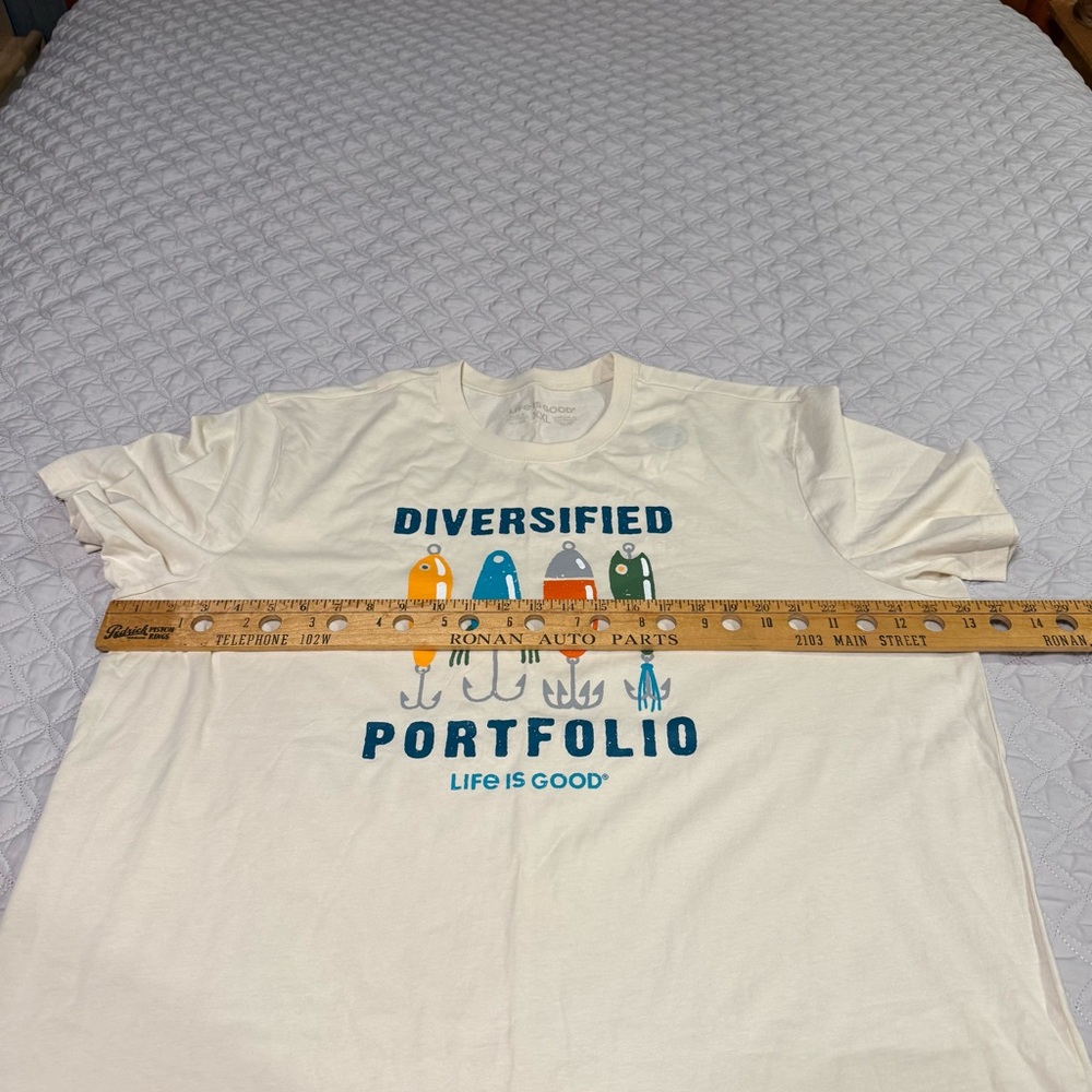 NWT Life Is Good - MEN’s LOGO T-Shirt size XXL - Picture 3 of 9